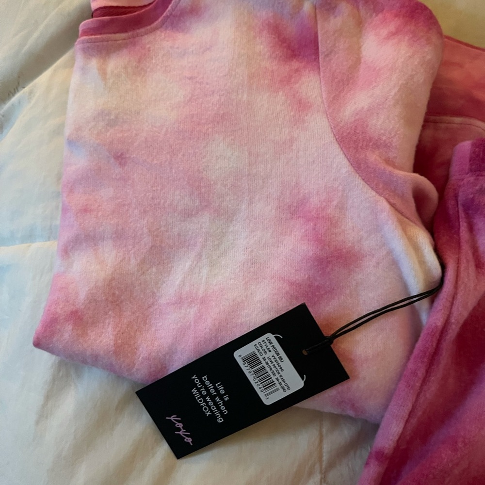 NWT full set Wildfox love potion tie dye set S - Picture 4 of 5